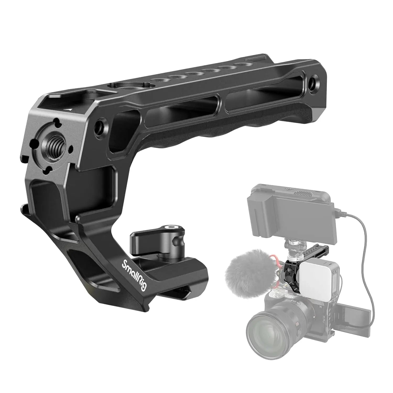 SmallRig Lightweight NATO Top Handle with Quick Release Clamp 3766 SMALLRIG