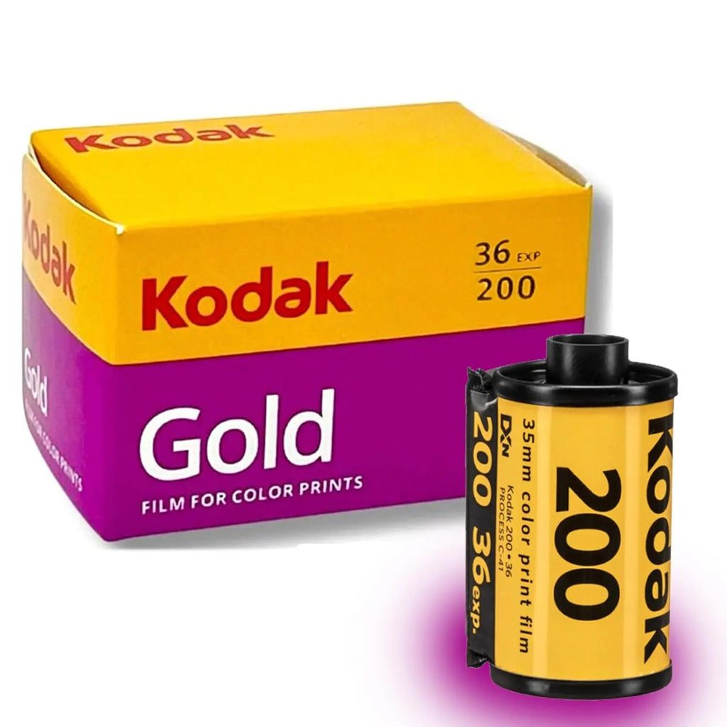 Kodak Gold 200 ISO 35mm Color Negative Film Roll – 36 Exposures Kodak