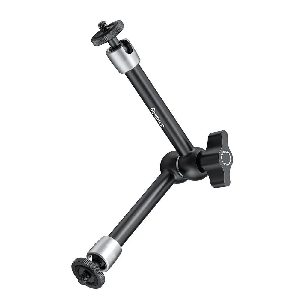 SmallRig Adjustable Articulating Magic Arm 9 point 8 Inch with Dual 1 by 4 Screw 2066B SMALLRIG