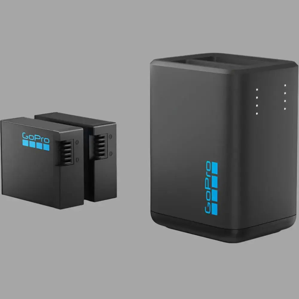 GoPro Dual Battery Charger Plus 2 Enduro Batteries for HERO13 Black Gopro