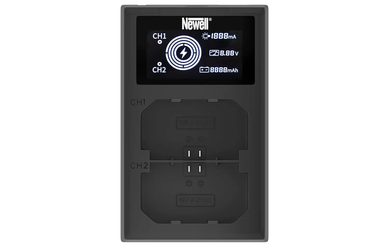 Newell USB C Charger FDL NPFZ100 Dual Battery Charging Station Newell