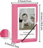 Tektonic Mini Photo Album 28 Pockets Rose Red TEKTONIC
