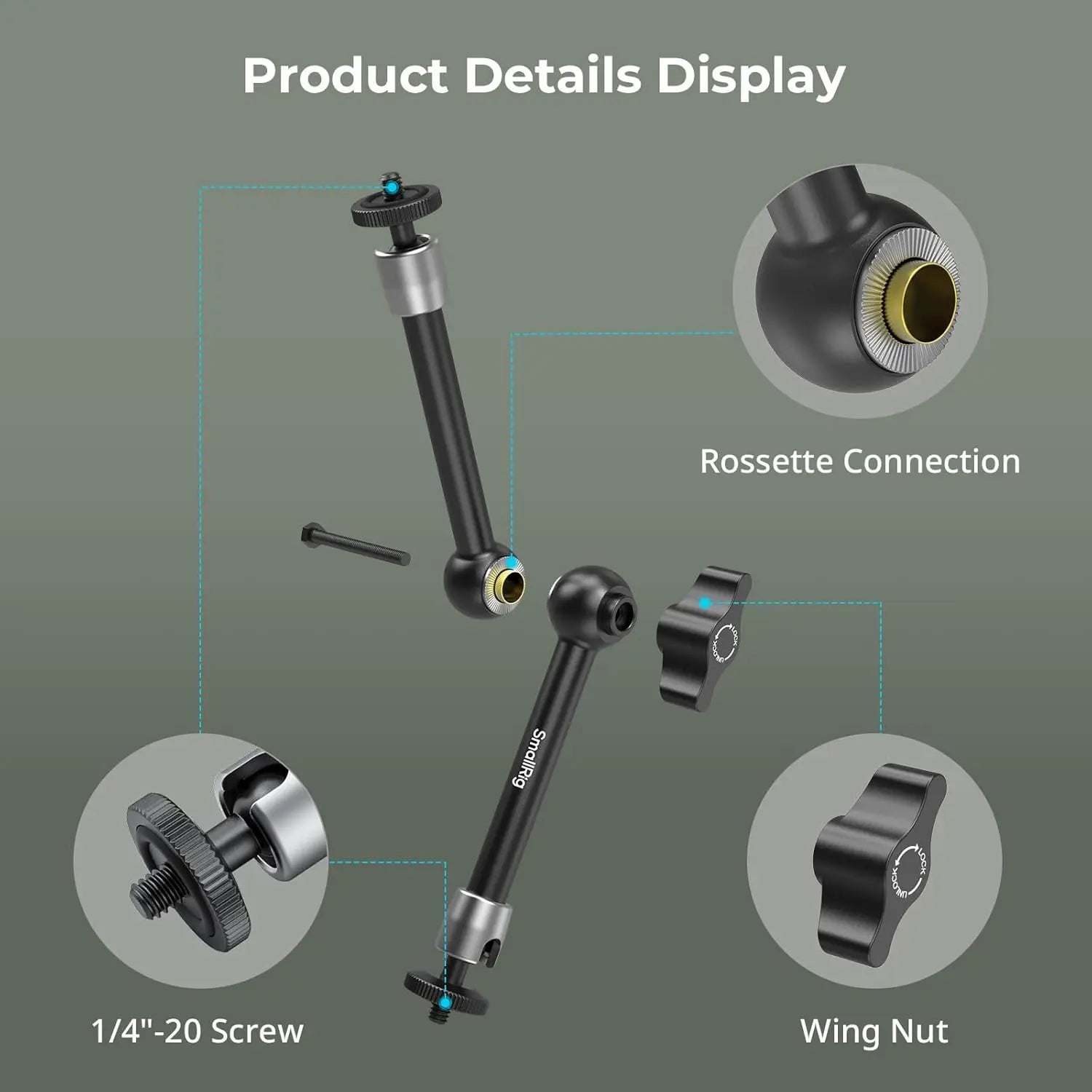 SmallRig Magic Arm Support Kit 9 point 8 inch 5317 SMALLRIG