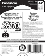 Panasonic Eneloop Pro AA Rechargeable Batteries BK-3HCCE/4BN 2550mAh DJI