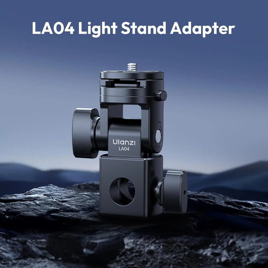 Ulanzi LA04 Light Stand Mount Adapter Quick Release Tilt Head