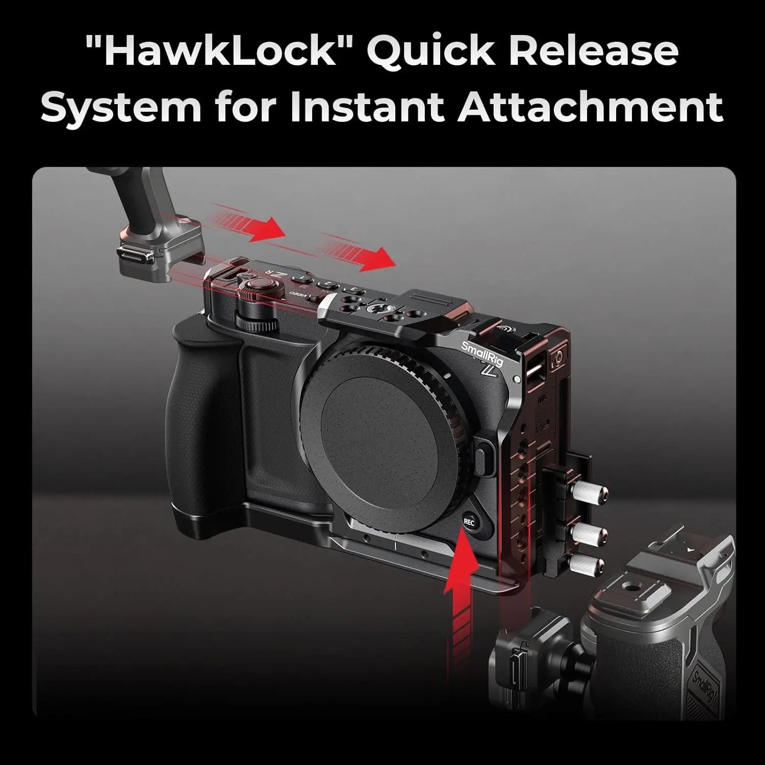 SmallRig HawkLock Quick Release Extension Cage for Nikon ZR Camera Rig 5904 SMALLRIG