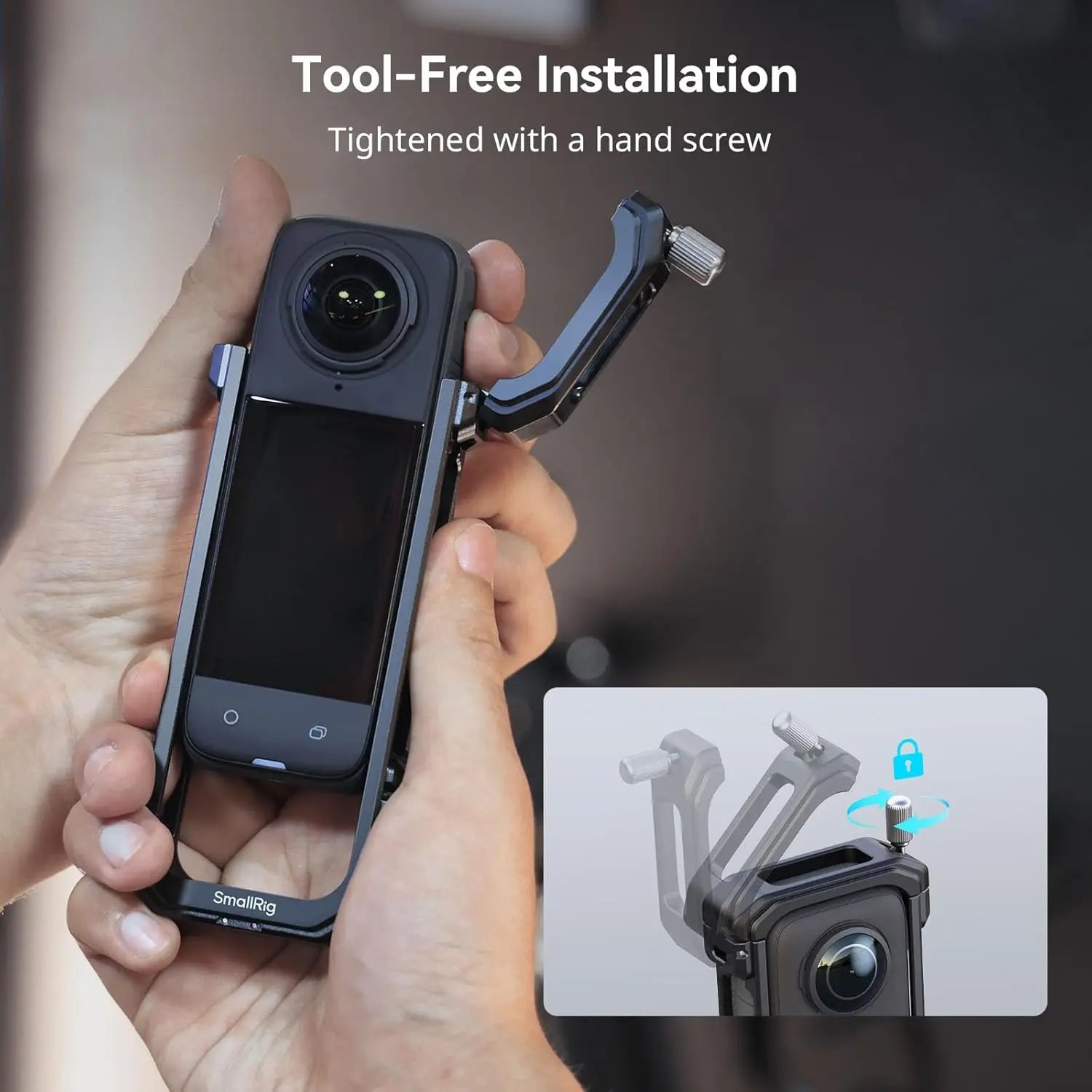 SmallRig Cage for Insta360 X4 Aluminum Protective Case 4278 SMALLRIG