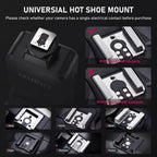 Ulanzi VIJIM F32 Camera Flash Speedlite GN32 5600K, Hot Shoe Mount Ulanzi