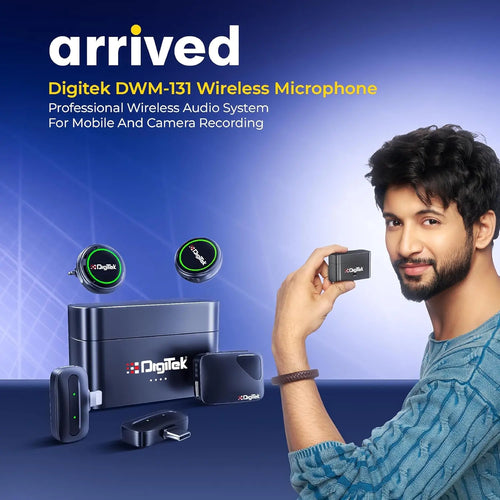 Digitek DWM 131 2 in 1 Wireless Microphone Digitek