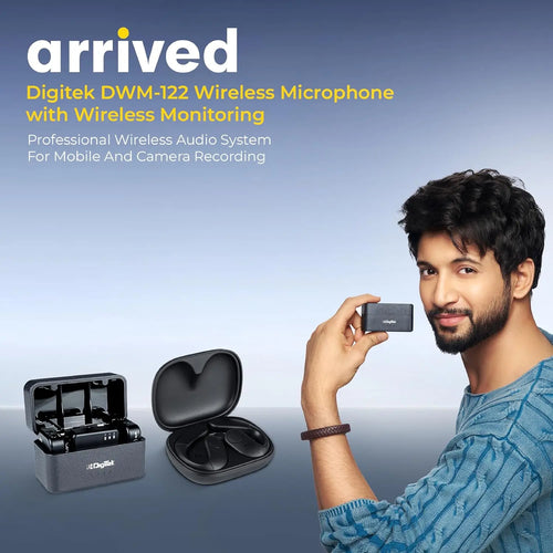 Digitek DWM 122 2 in 1 Wireless Microphone Digitek