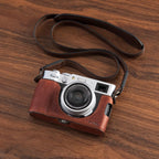SmallRig Brown Leather Half Case Kit with Shoulder Strap 4699 SMALLRIG