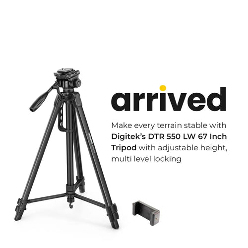 Digitek DTR 550 LW 67 Inch Foldable Tripod Digitek