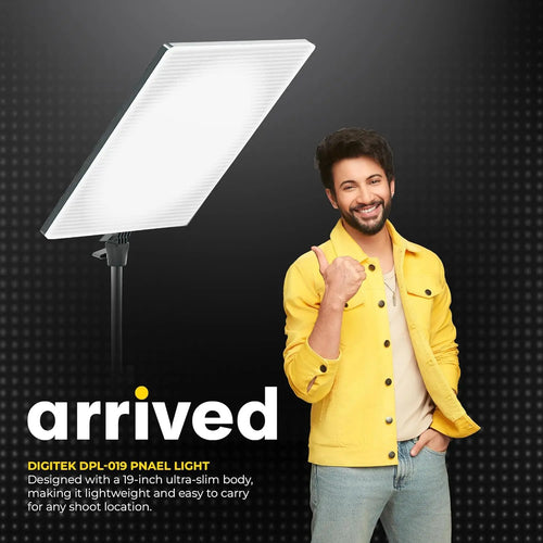 Digitek DPL 019 Ultra Slim Bi-Color 80W LED Panel Light with Remote Control Digitek