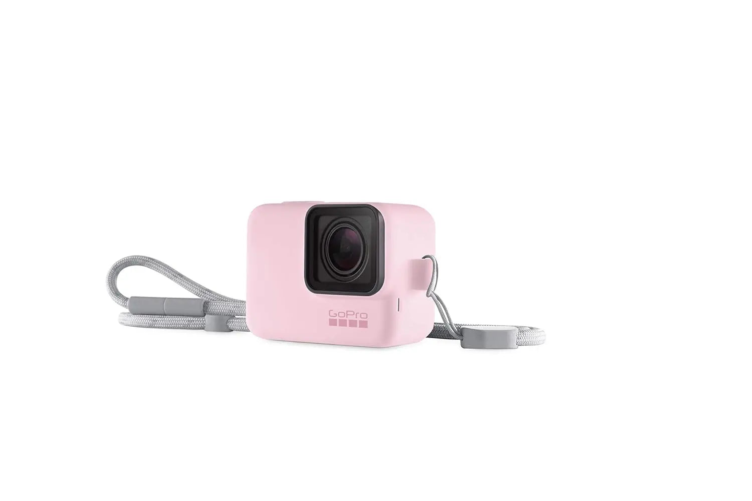 GoPro Silicone Sleeve with Lanyard Pink Protective Camera Cover Gopro