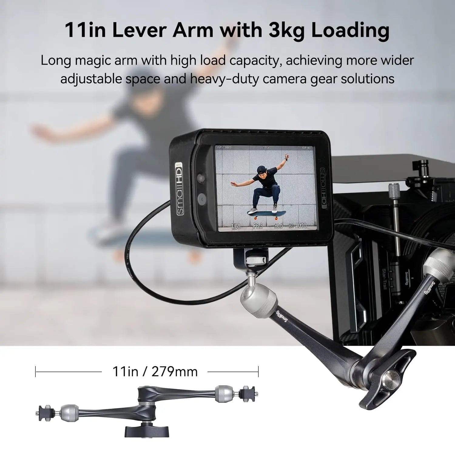 SmallRig Rosette Arm 11 Inch Articulating Magic Arm 3959 SMALLRIG