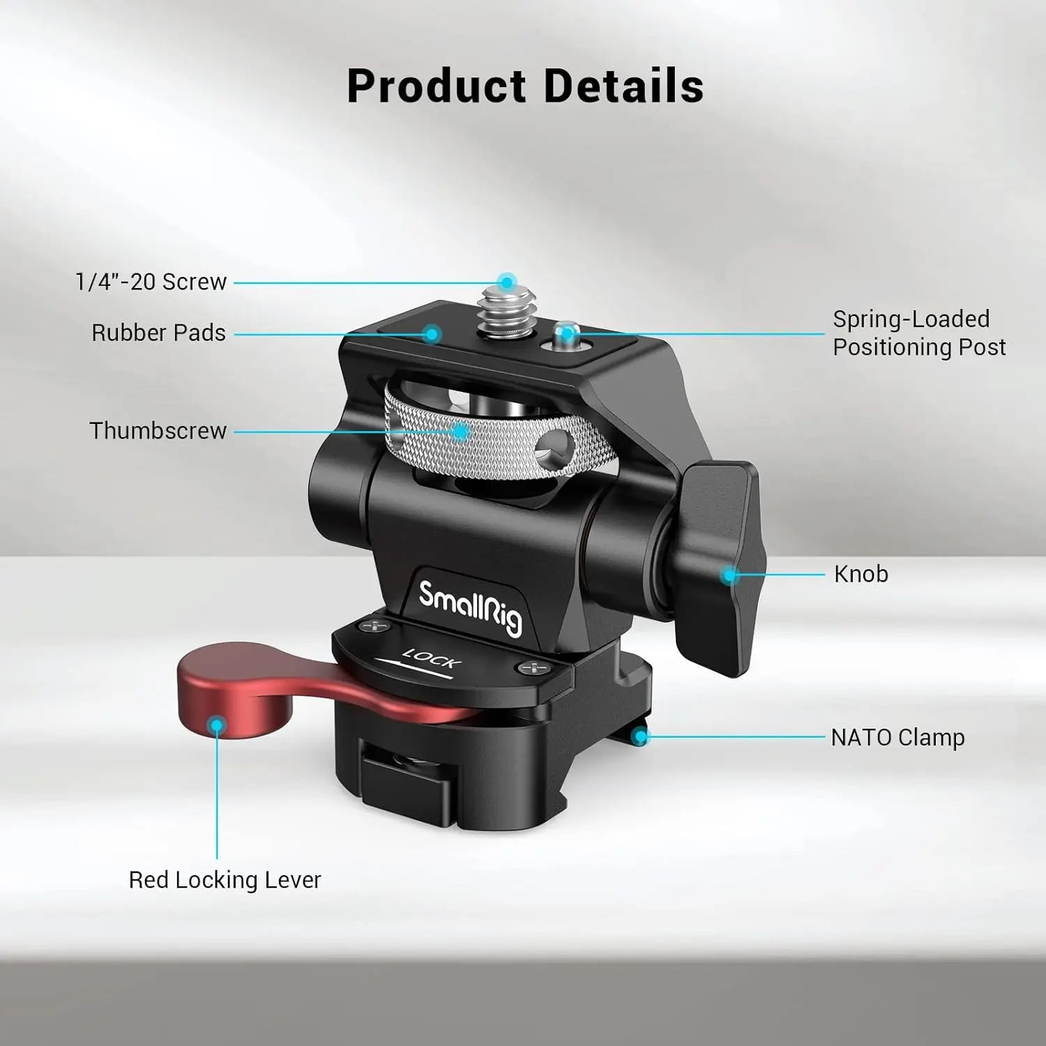 SmallRig Field Monitor Mount Holder with NATO Clamp 2906B SMALLRIG