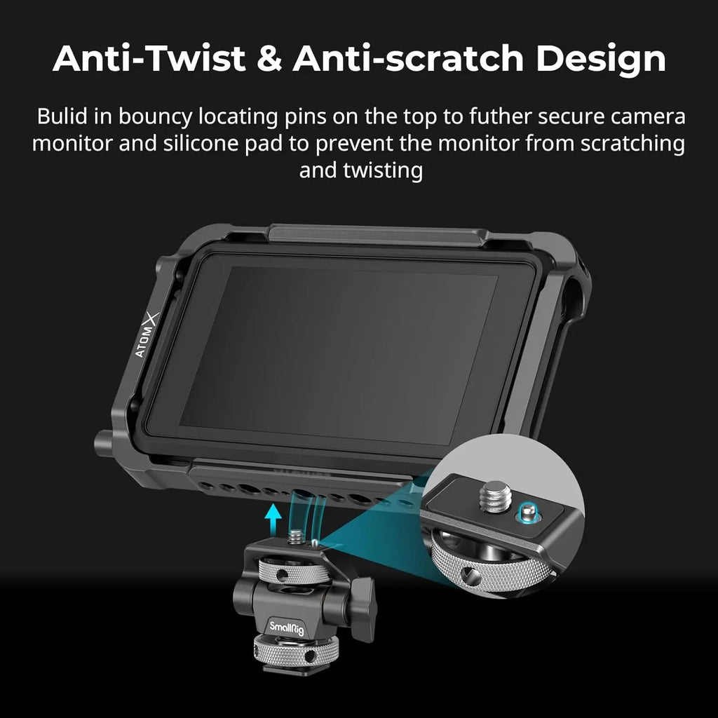 SmallRig Camera Monitor Mount with Cold Shoe Adapter 2905B SMALLRIG