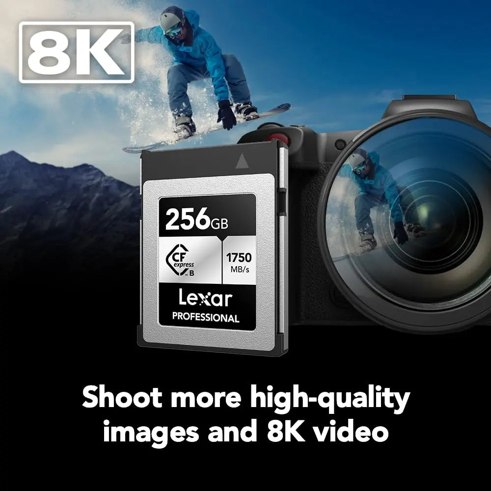 Lexar Professional CFexpress Type B Silver 256GB Lexar