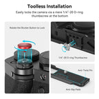SmallRig L Shape Grip for Fujifilm XT5 Black Camera Hand Grip 4260 SMALLRIG