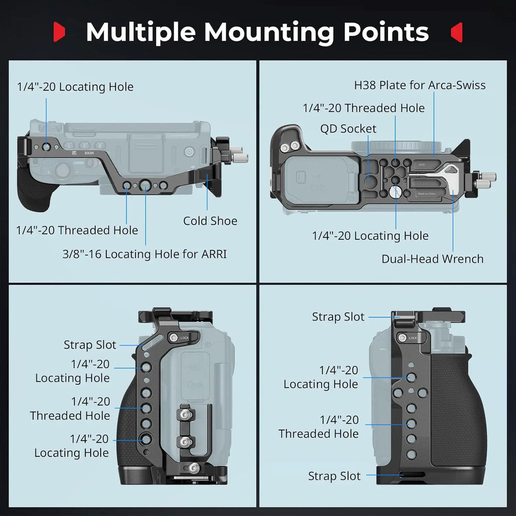 SmallRig Camera Cage for Nikon ZR 5467 SMALLRIG