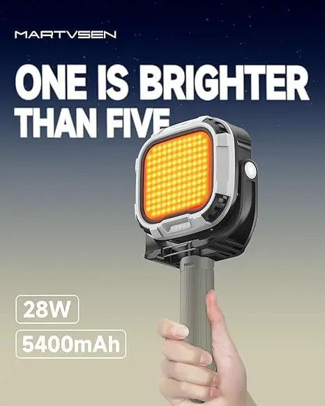 TEKTONIC 28W Pocket LED Fill Light Rechargeable Dimmable Video Lamp TEKTONIC