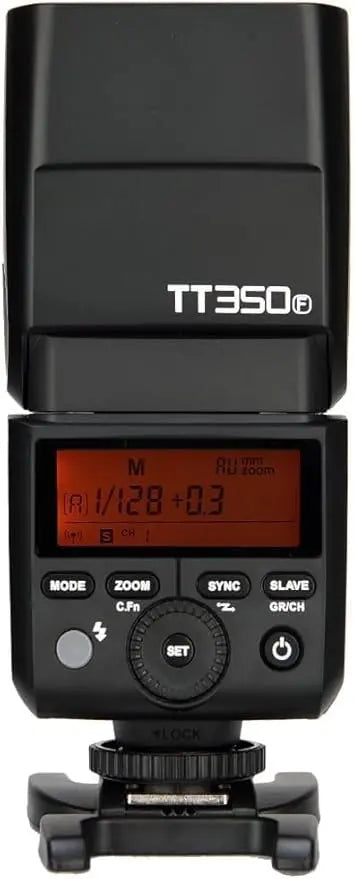 The Godox TT350F mini TTL flash Godox