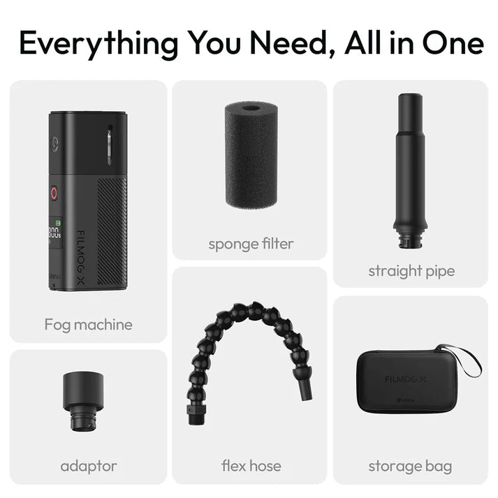 Ulanzi FM02 FILMOG X Portable Fog Machine Photography Accessory