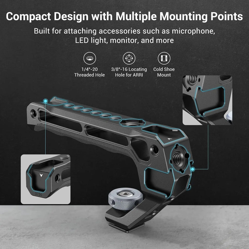 SmallRig Lightweight Top Handle Grip with 5 Cold Shoe Mounts 3764 SMALLRIG