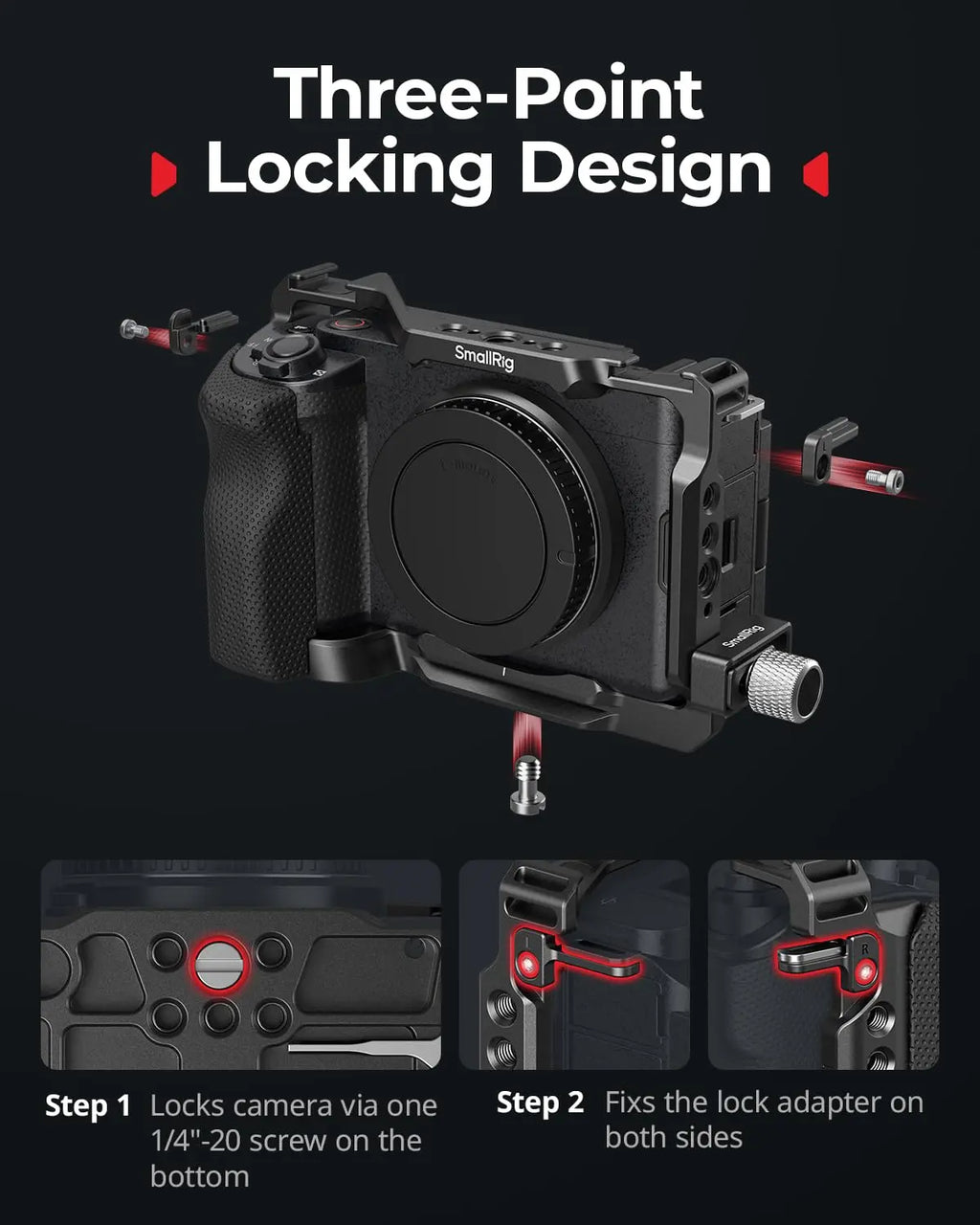 SmallRig ZV E1 Cage Kit for Sony ZV E1 4257B SMALLRIG