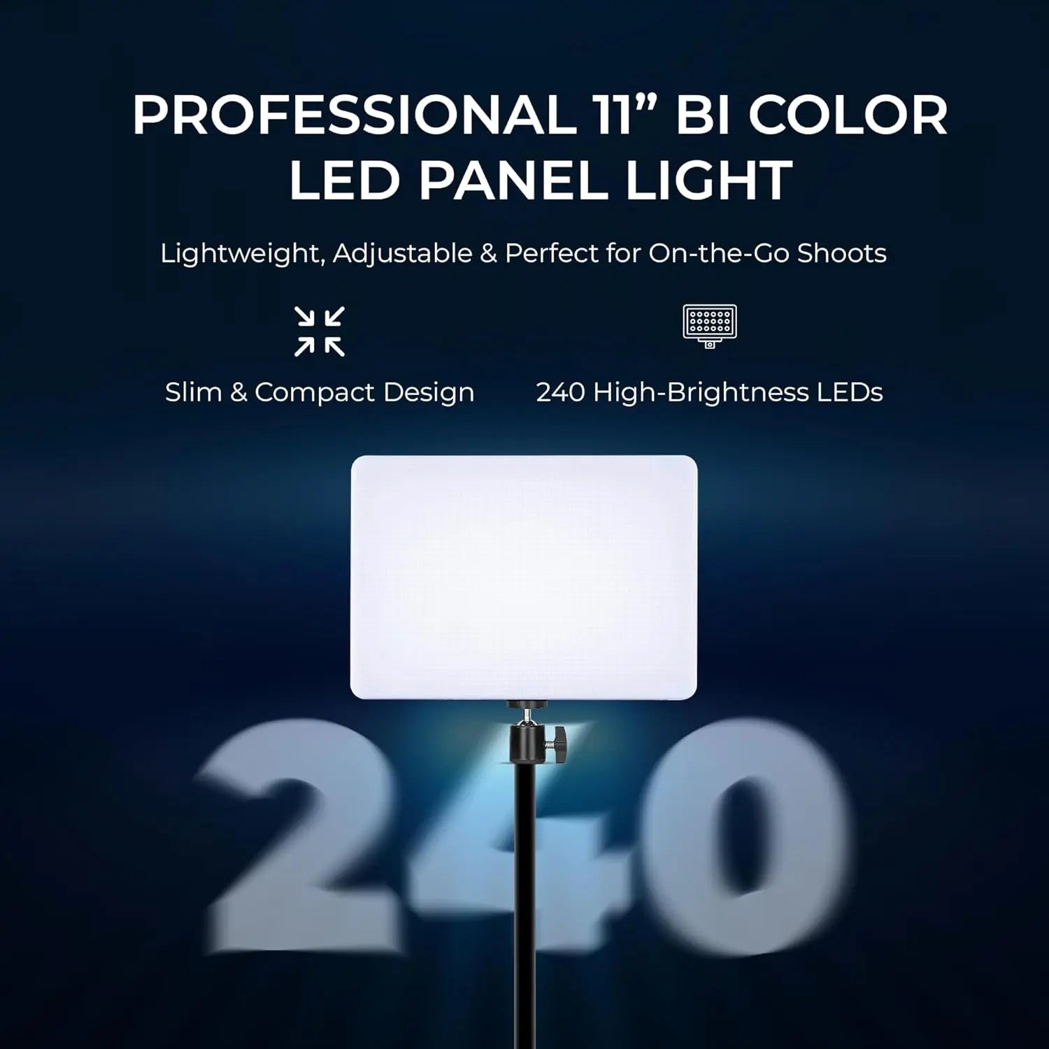 Digitek DPL 011 Ultra Slim 40W Bi Color LED Digitek