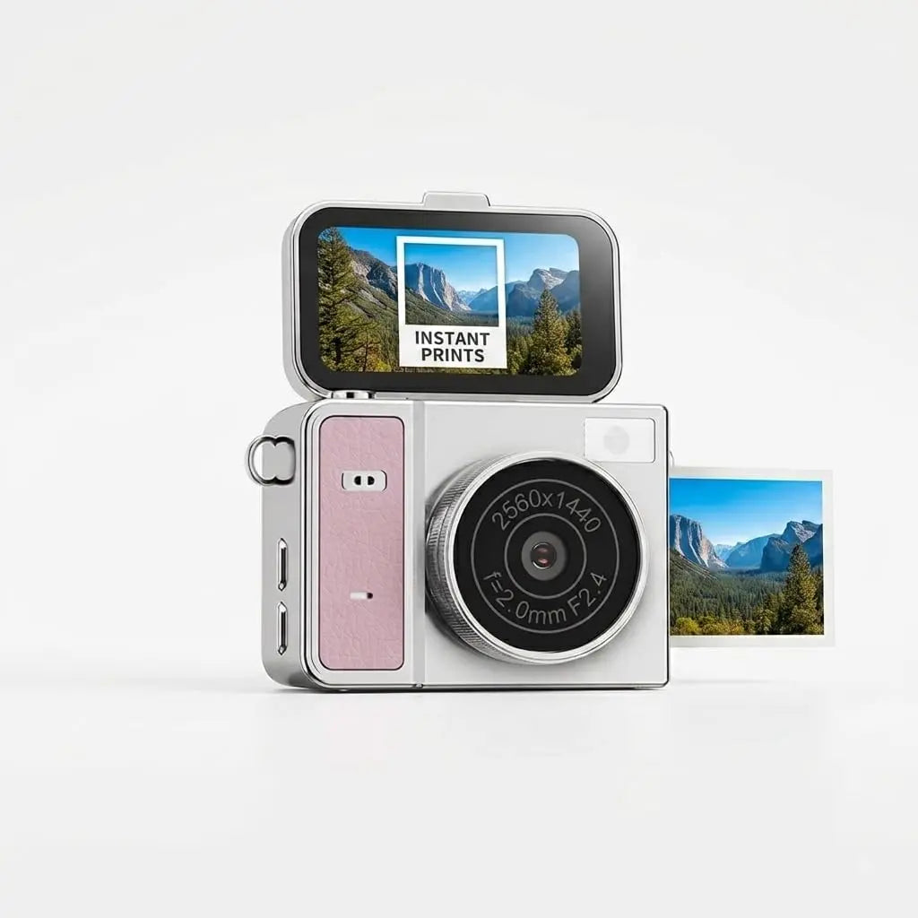TEKTONIC 2K Thumb Keychain Mini Camera with Flip Screen Royale Device
