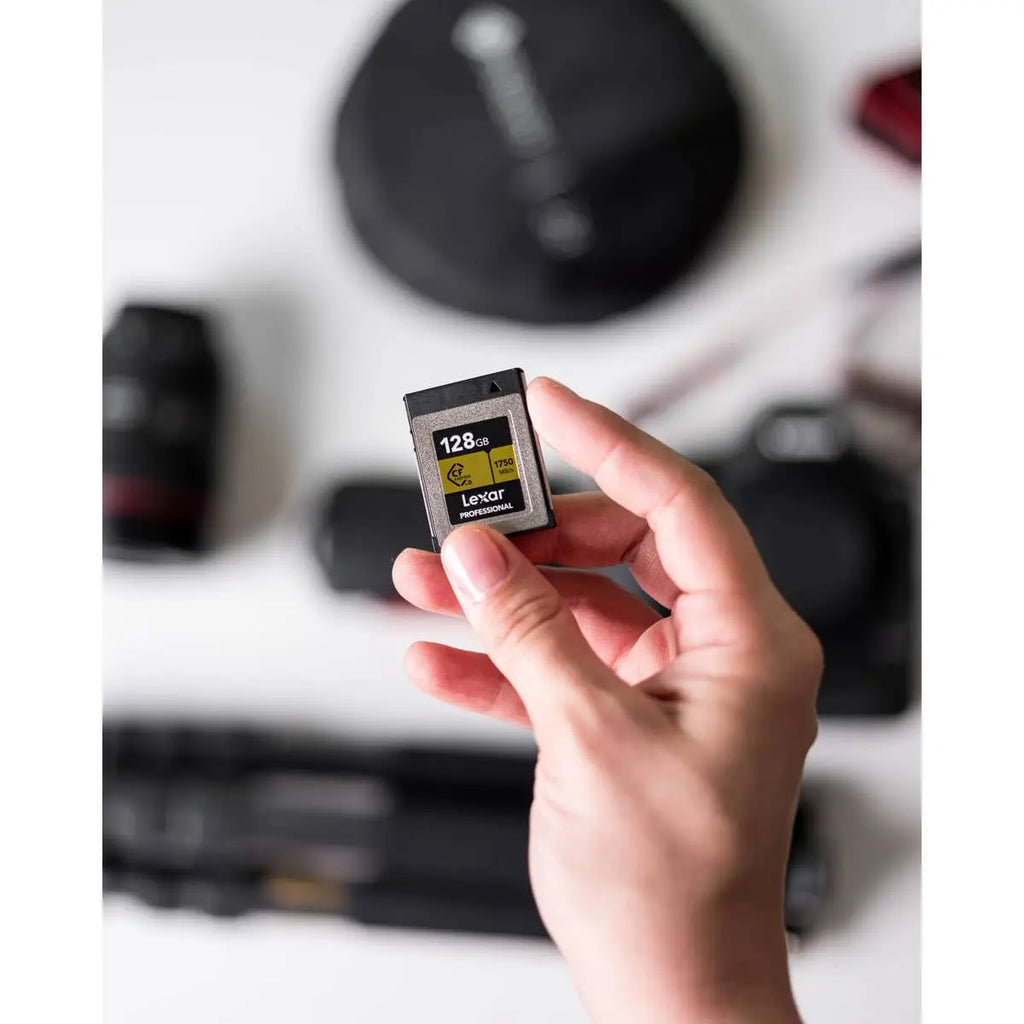 Lexar 256GB Professional CFexpress Type B Memory Card Gold Series Lexar