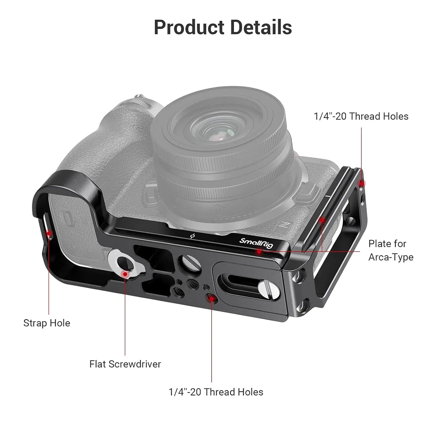 SmallRig L Bracket for Nikon Z5 Z6 Z7 Z6II Z7II Camera 2947 SMALLRIG