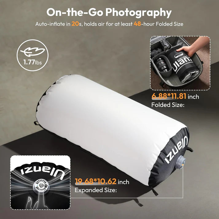 Ulanzi AL60 Inflatable LED Tube Light Portable RGB Video Light