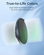 SmallRig CPL and VND 3 to 5 Filter for GoPro Action Camera Lens Filter 4942 SMALLRIG