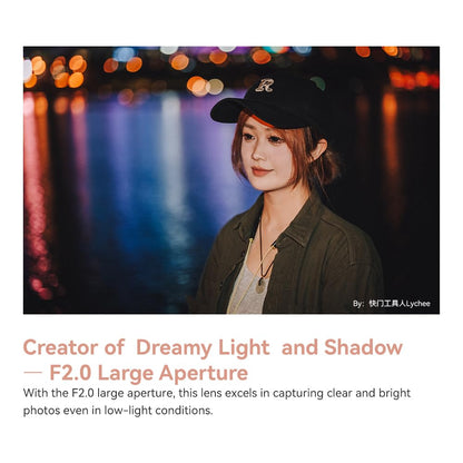 TTArtisan AF 75MM F2 Z Mount Auto Focus Camera Lens