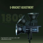 HIFFIN COB 300P 300 Watt Professional Bi Color LED Video Light HIFFIN