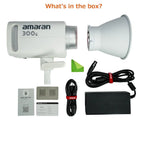 The Aputure Amaran 300c RGBWW LED Video Light Aputure