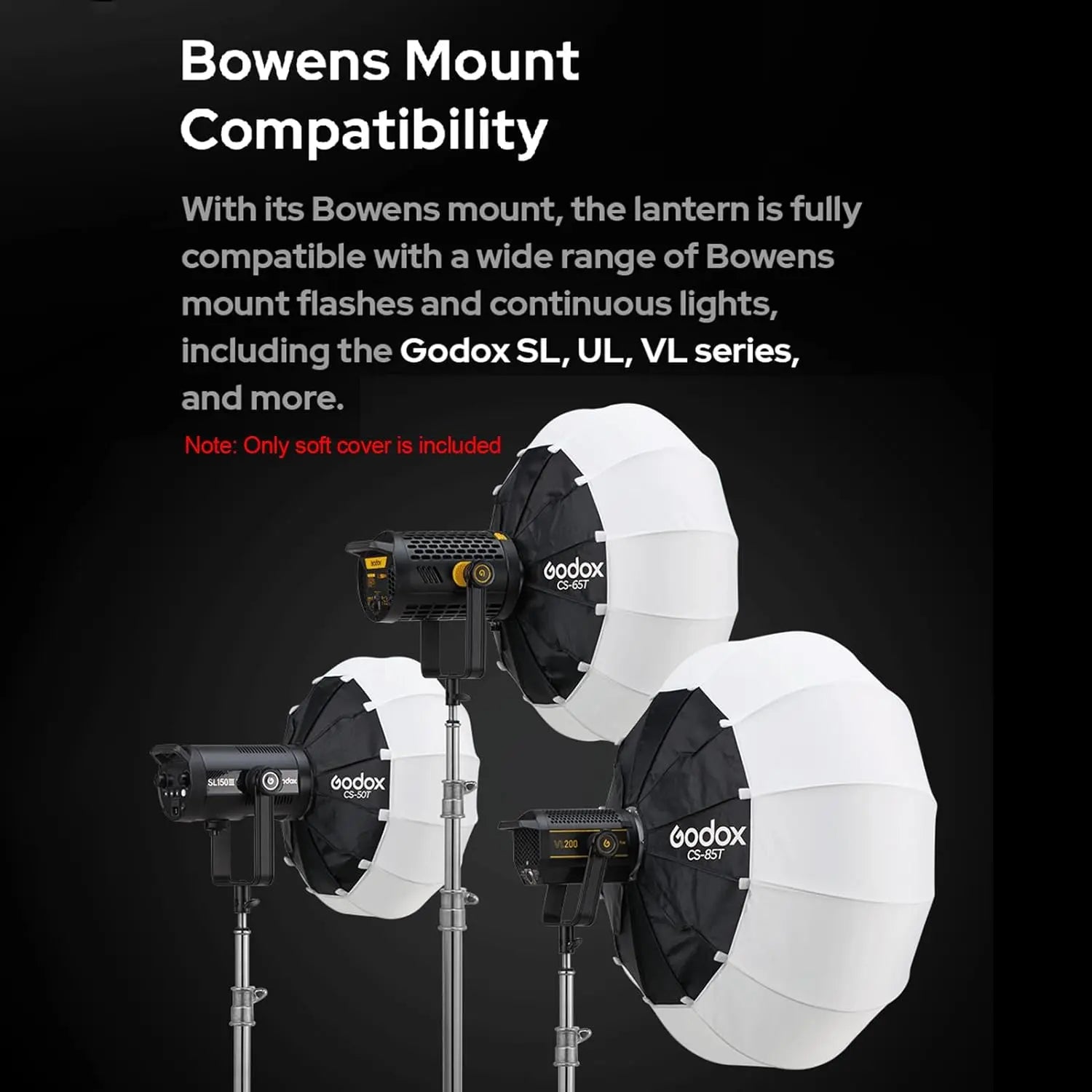 Godox CS-85T Lantern Softbox with Bowens Mount Godox