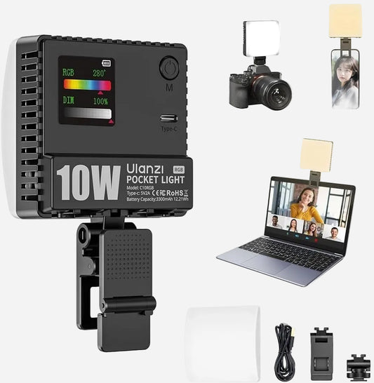Ulanzi C10 10W Portable Selfie LED Light