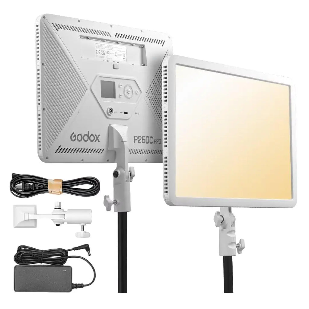 Godox LEDP260C Ultra Slim Bi Color LED Video Light Panel Godox
