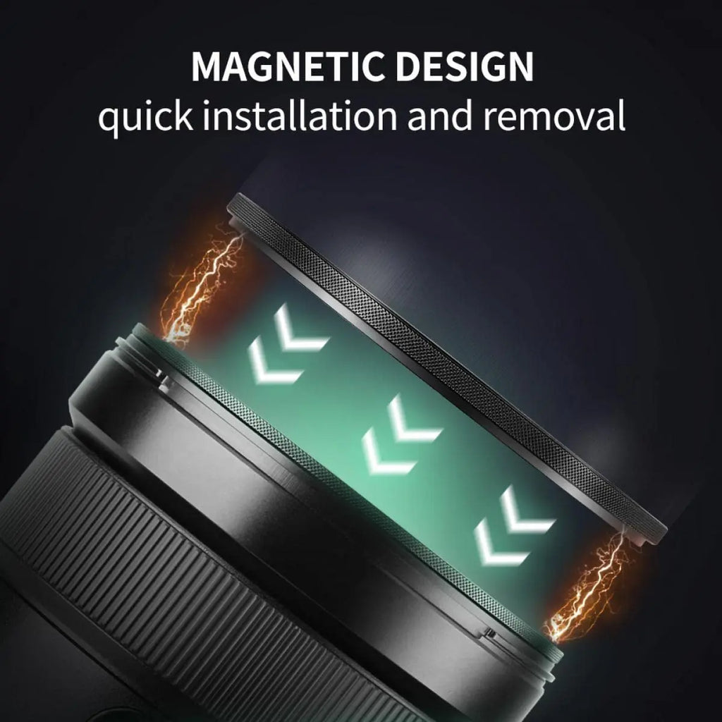 K&F Concept Magnetic Black Mist 1/4 Filter, Special Effects Lens Accessory, HD Multi-Layer Coated, Nano-X Series K&F