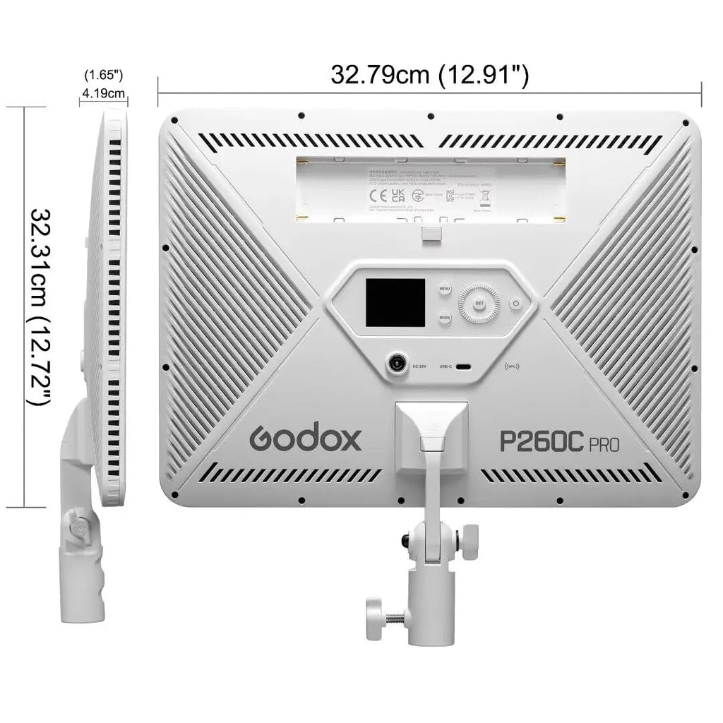 Godox LEDP260C Ultra Slim Bi Color LED Video Light Panel Godox
