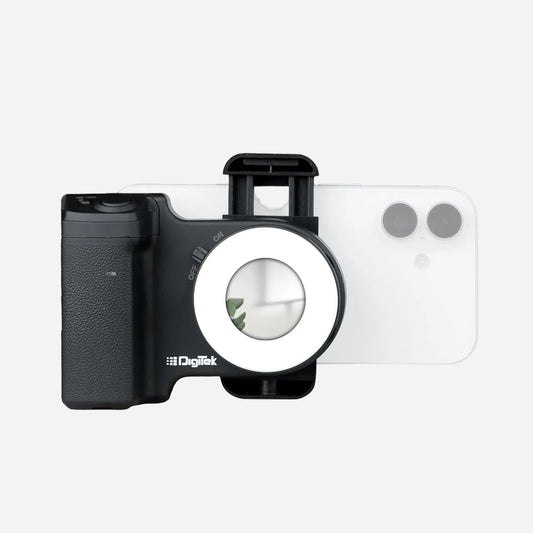Digitek (DPH 002L) Smartphone Camera Grip with Adjustable Fill Light