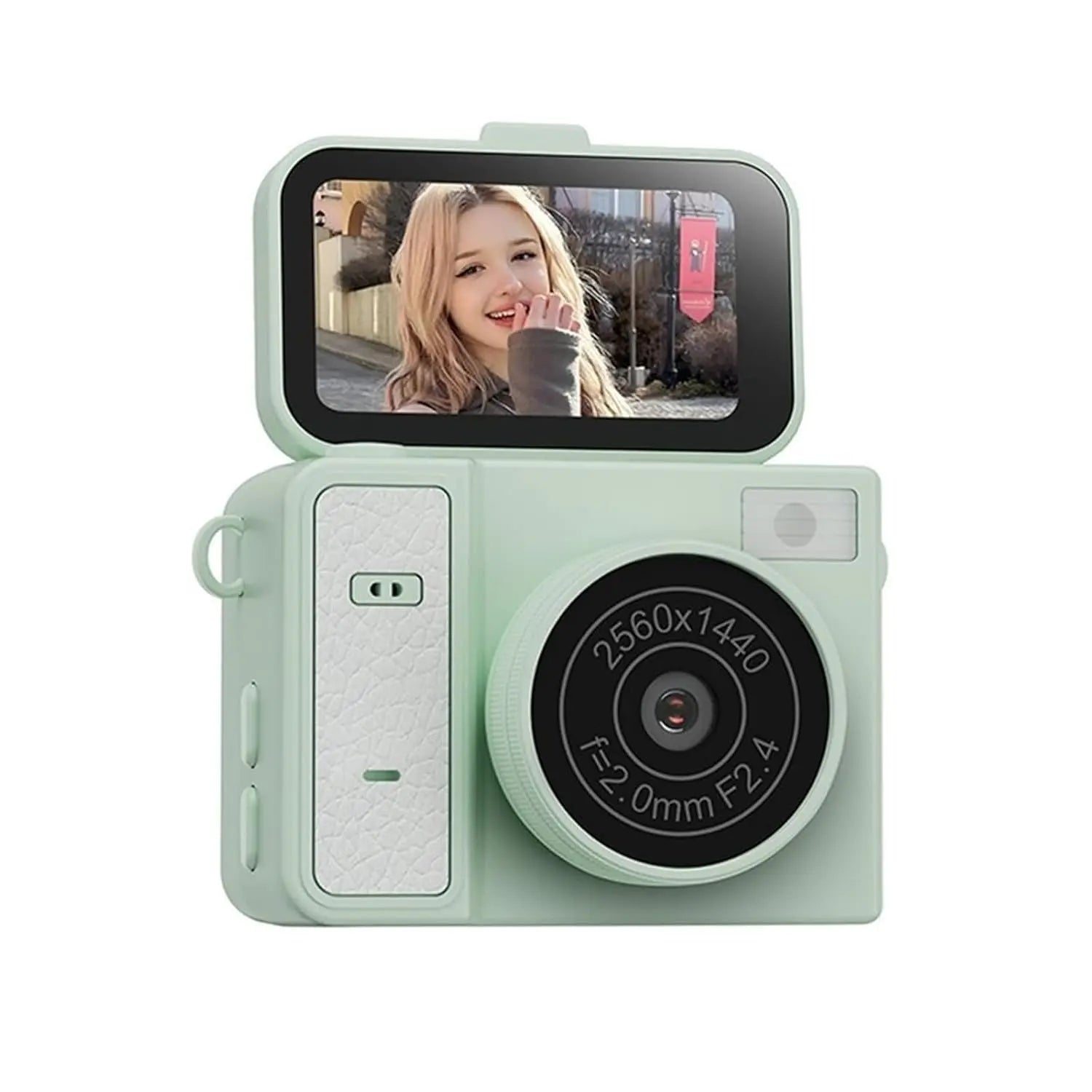 TEKTONIC 2K Thumb Keychain Mini Camera with Flip Screen Royale Device