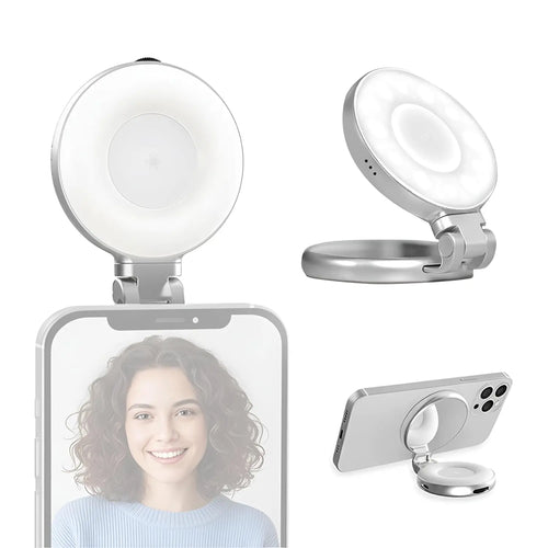 Digitek DRL 3W Magnetic Selfie Ring Light with Makeup Mirror Digitek