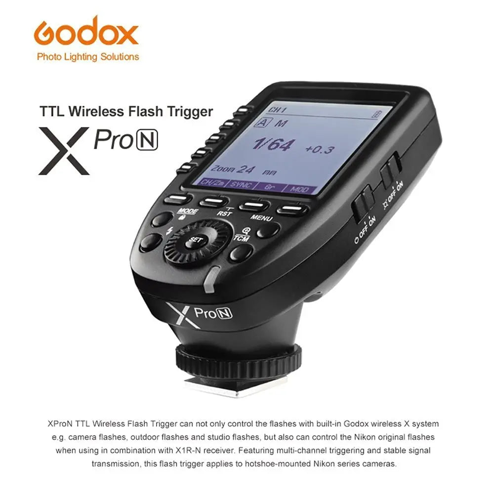Godox XPro N TTL Wireless Flash Trigger for Nikon Godox