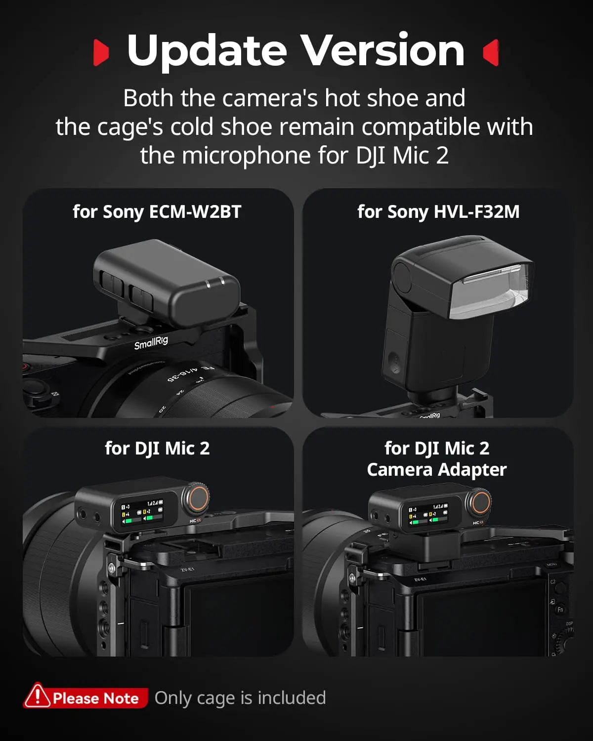 SmallRig ZV E1 Cage Kit for Sony ZV E1 4257B SMALLRIG