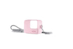 GoPro Silicone Sleeve with Lanyard Pink Protective Camera Cover Gopro