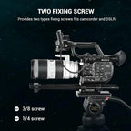 SmallRig Camera Tripod Mounting Baseplate with 15mm Rod Clamp Rail Block 1798 SMALLRIG
